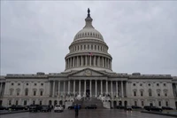 Tòa nhà Quốc hội Mỹ tại Washington, D.C. (Ảnh: THX/TTXVN)