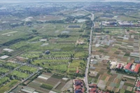 Huyện Mê Linh bố trí nhiều khu đất dịch vụ.