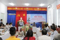 Ông Nguyễn Nguyên Phương, Phó Giám đốc Sở Công thương TP Hồ Chí Minh phát biểu tại Hội nghị.
