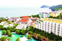 Khu giải trí và nghỉ dưỡng tại đảo ngọc Phú Quốc. (Ảnh: MINH LÊ)