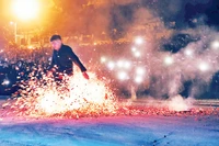 Lễ hội nhảy lửa ở cao nguyên trắng Bắc Hà