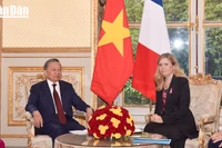 Tổng Bí thư, Chủ tịch nước Tô Lâm hội kiến Chủ tịch Quốc hội Yael Braun-Pivet.
