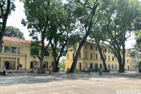 Trường THPT Chu Văn An. (Ảnh: LÊ HÀ)