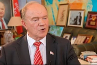 Chủ tịch Đảng Cộng sản Liên bang Nga Gennady Zyuganov. (Ảnh: THÙY VÂN)