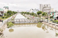 Tuyến rạch Ụ Cây, Quận 8 được cải tạo và chỉnh trang, góp phần thay đổi diện mạo đô thị và cuộc sống của người dân.