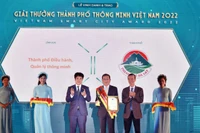 Đà Lạt được trao giải lĩnh vực “thành phố điều hành và quản lý thông minh”.