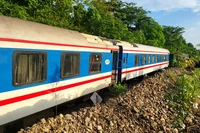 Khu vực tàu SE2 bị trật bánh thuộc khu gian Sông Phan-Suối Vận, tại lý trình Km1572, thuộc xã Tân Lập, huyện Hàm Thuận Nam, Bình Thuận.