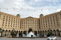Quang cảnh khách sạn Ritz-Carlton ở Riyadh, Saudi Arabia, ngày 23/3/2025. (Ảnh: THX/TTXVN)