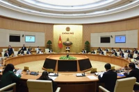 Quang cảnh phiên họp.