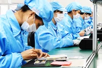 Ở các ngành công nghiệp lớn, doanh nghiệp trong nước chỉ tham gia vào các khâu gia công, lắp ráp. Ảnh: NGUYỆT ANH