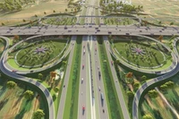 Phối cảnh dự án đường Vành đai 4-Vùng Thủ đô.