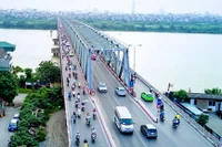 Cầu Chương Dương sẽ hạn chế nhiều phương tiện lưu thông từ sáng nay (10/9).