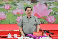 Thủ tướng Phạm Minh Chính phát biểu ý kiến chỉ đạo buổi làm việc (Ảnh: Thanh Giang)