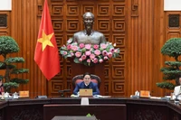 Thủ tướng Phạm Minh Chính chủ trì cuộc họp về nghiên cứu triển khai ngay đầu tư giai đoạn 2 sân bay Gia Bình và đường kết nối. (Ảnh: TRẦN HẢI)