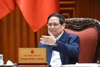 Thủ tướng Phạm Minh Chính phát biểu ý kiến kết luận cuộc họp (Ảnh: TRẦN HẢI). 