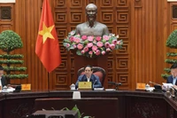 Thủ tướng Phạm Minh Chính chủ trì Phiên họp thứ bảy của Ban Chỉ đạo. (Ảnh: TRẦN HẢI)
