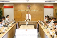 Thứ trưởng Khoa học và Công nghệ Phạm Đức Long chủ trì sự kiện công bố sản phẩm dịch vụ cổng thông tin Nghị quyết 57.