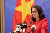 Người phát ngôn Bộ Ngoại giao Phạm Thu Hằng.