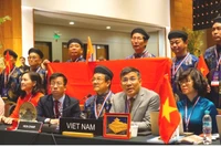 Thứ trưởng Thường trực Ngoại giao, Chủ tịch Ủy ban Quốc gia UNESCO Việt Nam Nguyễn Minh Vũ phát biểu tại Kỳ họp lần thứ 19 của Ủy ban Liên Chính phủ Công ước 2003 về bảo vệ di sản văn hóa phi vật thể của UNESCO. 