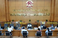 Giải quyết các thủ tục hành chính tại Trung tâm Phục vụ hành chính công tỉnh Bắc Giang. (Ảnh minh họa: TTXVN)