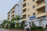 Khu nhà ở công nhân tại xã Kim Chung, huyện Đông Anh, thành phố Hà Nội. 