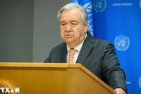 Tổng thư ký Liên hợp quốc António Guterres. (Nguồn: AFP/TTXVN)