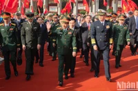 Ngay sau nghi thức tại cột mốc biên giới, đoàn đại biểu Việt Nam đã sang Trung Quốc qua Cửa khẩu Quốc tế Hữu Nghị (Lạng Sơn) để tham gia các chương trình giao lưu song phương.