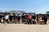 Công dân Việt Nam được phía Campuchia trao trả.