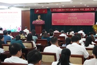 Quang cảnh hội nghị.