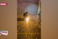Cứu 7 người kẹt trong đám cháy ở thẩm mỹ viện