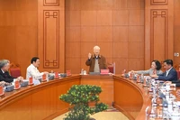 Tổng Bí thư Nguyễn Phú Trọng chủ trì cuộc họp Thường trực Ban chỉ đạo Trung ương về phòng, chống tham nhũng, tiêu cực.