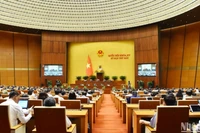 Quang cảnh phiên họp của Quốc hội. (Ảnh: THỦY NGUYÊN)