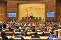 Phiên bế mạc Kỳ họp bất thường lần thứ 5, ngày 18/1/2024. (Ảnh: DUY LINH)