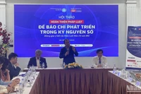 Dự thảo Luật Báo chí (sửa đổi) thu hút sự quan tâm của phóng viên, nhà báo, nhà quản lý và các chuyên gia công nghệ.