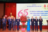Lễ kỷ niệm 65 năm ngày thành lập Học viện Hành chính quốc gia