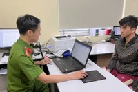 Cơ quan Công an lấy lời khai của Nguyễn Đức Anh.