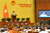 Quang cảnh phiên làm việc sáng 30/5. (Ảnh: Thủy Nguyên)