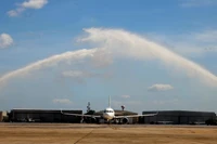 Máy bay Bamboo Airways hạ cánh tại sân bay quốc tế Don Mueang, chính thức khai trương đường bay thường lệ mới của hãng.
