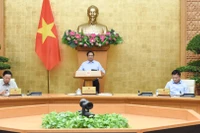 Thủ tướng Phạm Minh Chính chủ trì Phiên họp Chính phủ chuyên đề pháp luật.