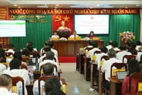 Quang cảnh kỳ họp.