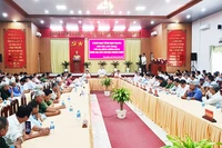Quang cảnh buổi đối thoại.