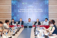 Tọa đàm phòng chống tấn công mã hóa dữ liệu tống tiền do Hiệp hội An ninh mạng quốc gia Việt Nam phối hợp CLB Nhà báo CNTT tổ chức tháng 4/2024. (Ảnh NCA)