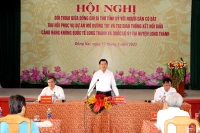 Bí thư Tỉnh ủy Đồng Nai đề nghị, người dân phải được hưởng chính sách bồi thường, hỗ trợ tốt nhất. 