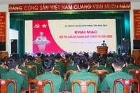 Quang cảnh hội thi.