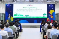 Toàn cảnh Hội thảo tập huấn Đường đến Phát thải ròng bằng 0 tại TP Hồ Chí Minh, ngày 25/2.