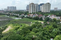 Vị trí đặt depot tuyến đường sắt đô thị số 2, đoạn Nam Thăng Long-Trần Hưng Đạo, hiện là đầm sen, phường Xuân Đỉnh, quận Bắc Từ Liêm.