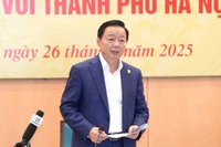 Phó Thủ tướng Trần Hồng Hà chỉ đạo tại Hội nghị. (Ảnh: PHẠM LINH)