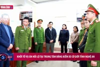 Khởi tố vụ án hối lộ tại Trung tâm Đăng kiểm xe cơ giới tỉnh Nghệ An