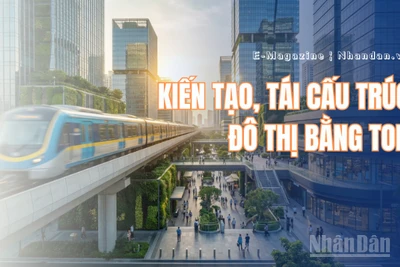 Thành phố Hồ Chí Minh: Kiến tạo, tái cấu trúc đô thị bằng TOD 
