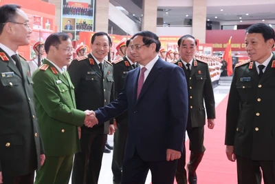 Thủ tướng Chính phủ Phạm Minh Chính dự Hội nghị Công an toàn quốc lần thứ 81.